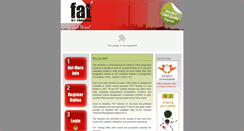 Desktop Screenshot of fattraining.co.za
